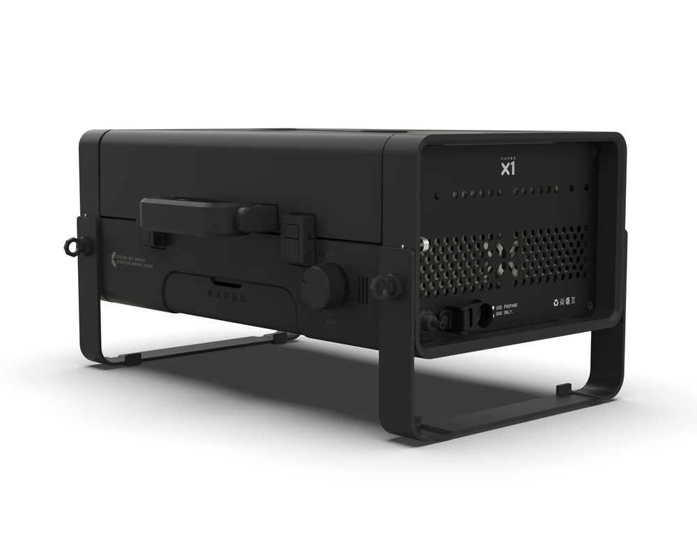 Газовый гриль портативный Karbo Grill X1 Black