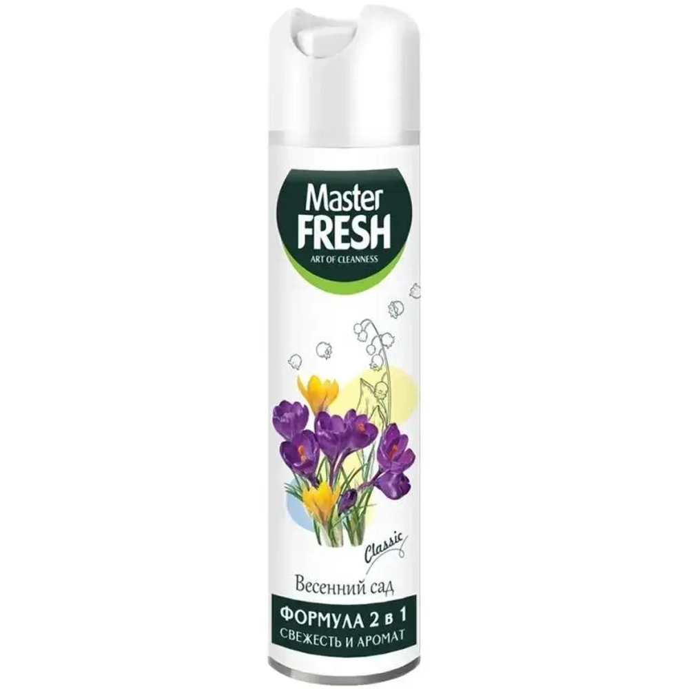 Освежитель воздуха Весенний сад 300 мл Master FRESH Classic