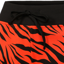 Женские теннисные шорты Hydrogen Tech Tiger Shorts Women - Orange, Black