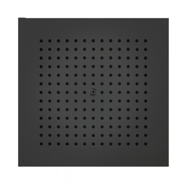 Bossini Dream-Cube Flat душ с потолка тропический дождь 470х470 мм, цвет nero opaco