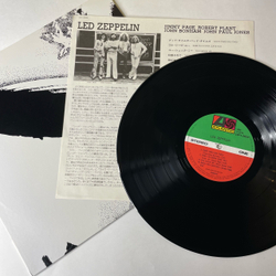 Винтажная виниловая пластинка LP Led Zeppelin Первый Альбом (Япония 1988) (Без Оби)