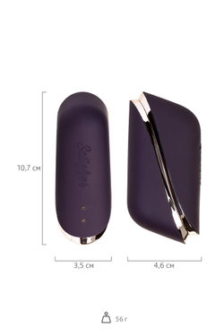 Вакуум-волновой бесконтактный стимулятор клитора Satisfyer Pro Traveler, силикон, черный, 9,5 см.