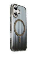 Чехол накладка iPhone 17 6.3" Gurdini Ocean Case (3) Transparent серый