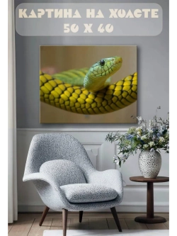 Картина на стену 40 X 50 Змея