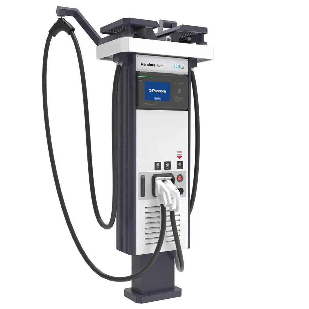 Зарядная станция Pandora Aero 120/22 CCS Combo2 + CHAdeMO + розетка Type2 22кВт - 2