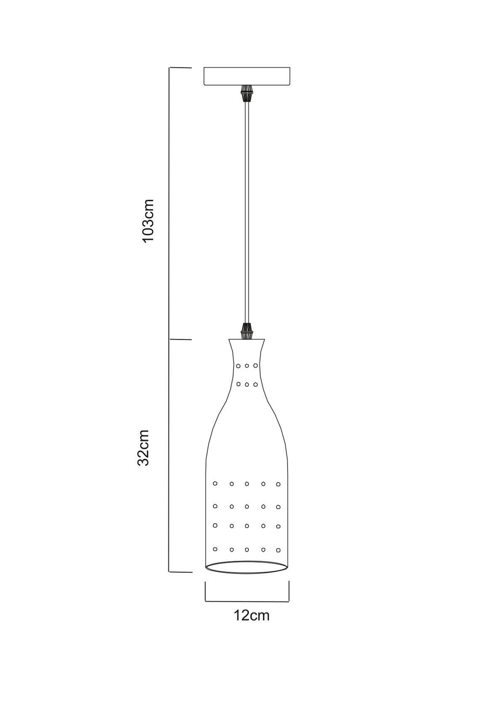 Светильник подвесной Arte Lamp Lucido A4082SP-1SS