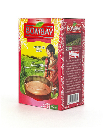 Чай Bombay Длинный лист, 100 г