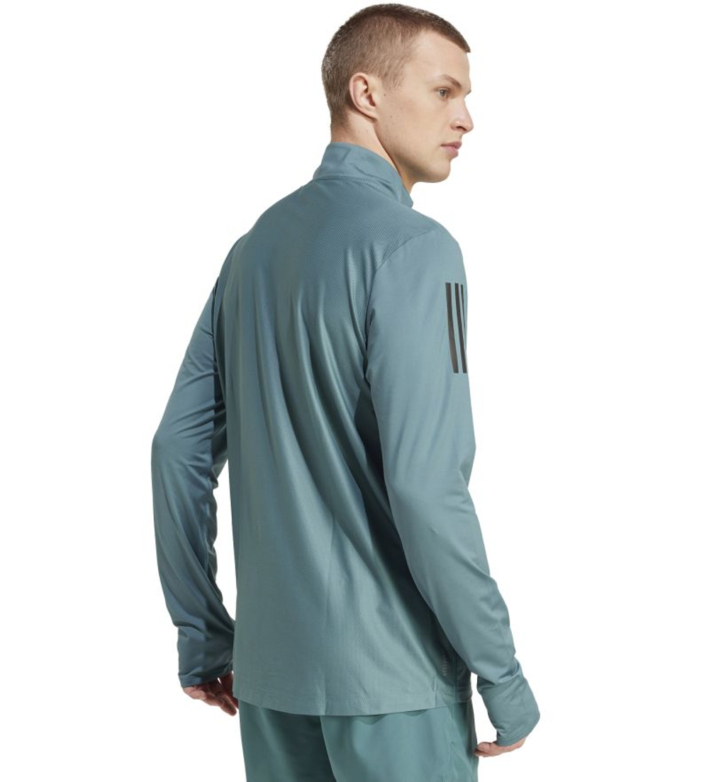 Мужская теннисная толстовка Adidas Own The Run - preloved teal
