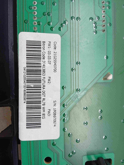 VMSG702 кт300 Модуль индикации стиральной машины Hotpoint-Ariston VMSG702 б/у