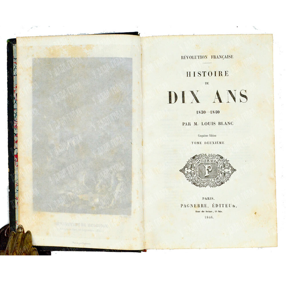 Блан Луи. Французская революция. История десяти лет. 1830–1840 (Blanc, Louis. Révolution française.
