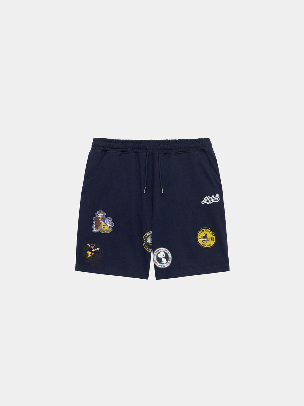 Шорты мужские ALPHA INDUSTRIES PATCHED JERSEY SHORT