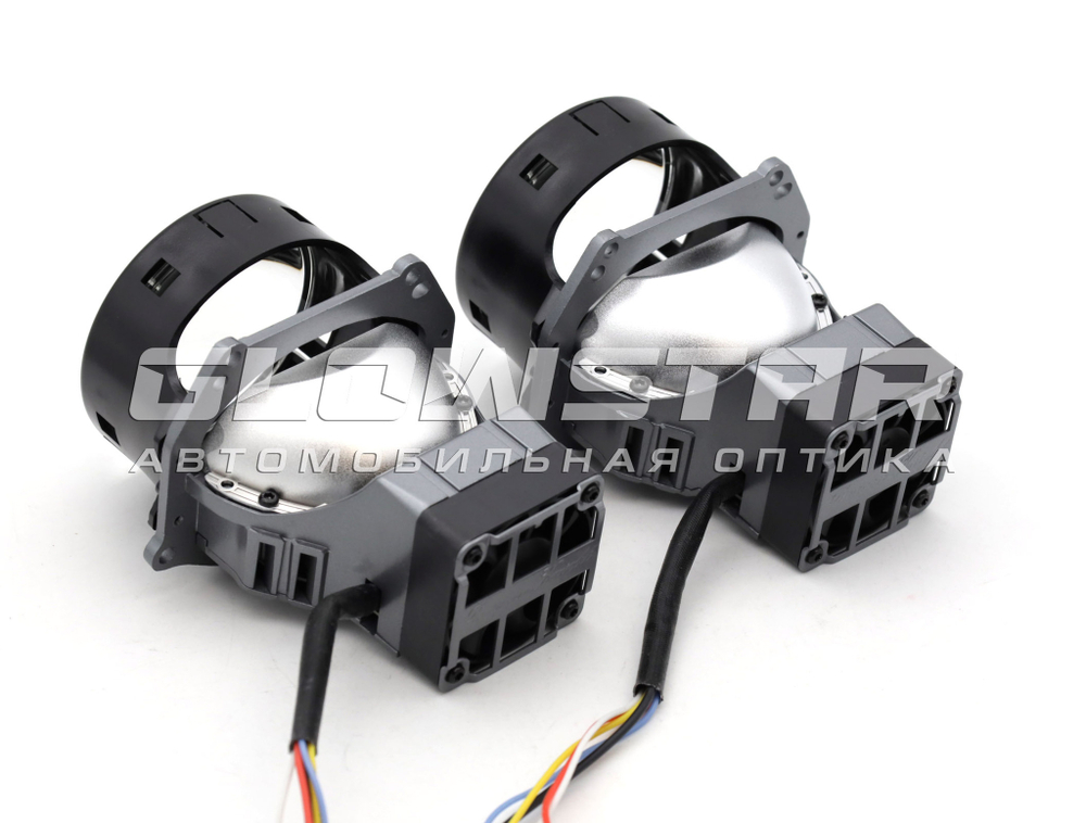 Билед модули Aozoom K7 Dragon Knight (4 поколение) 3.0 дюйма, 2 чипа, 5500K, 12V, 55W/82W, крепление 3R (комплект, 2шт)