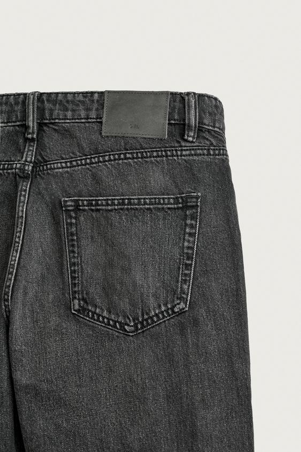 ZARA ДЖИНСЫ SLIM TAPERED, УГОЛЬНЫЙ