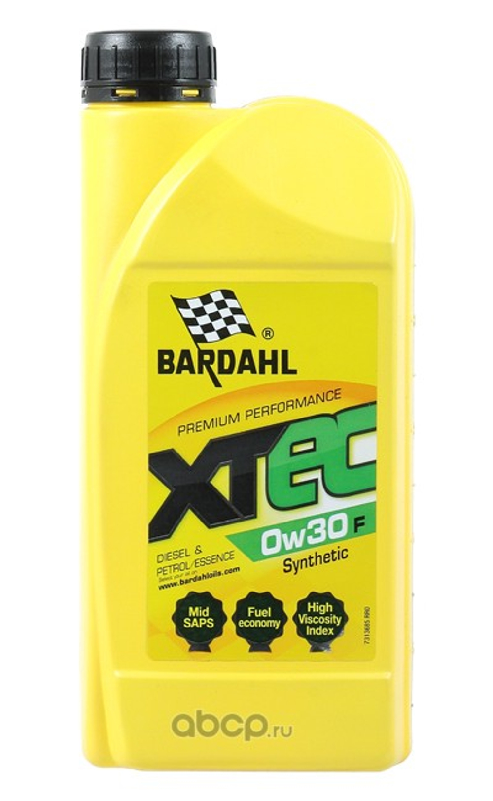 Масло моторное Bardahl XTEC 0W-30 F C2 FORD синтетическое 1 л 36851