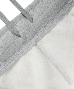 Флисовые брюки ESSENTIAL Cotton Fleece Pants, серый меланж, детский