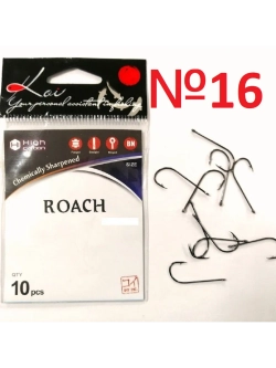 Крючок KOI "ROACH", размер 16 (INT), цвет BN