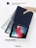 Чехол книжка для iPad 5/6 (9,7") / Air 1/2 (9,7") Gurdini Milano Series Midnight Blue