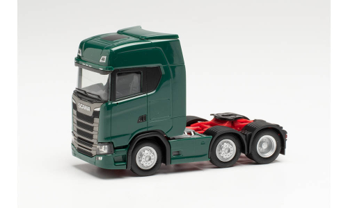 Тягач SCSCANIA CS 20 HD 6X2, зеленый