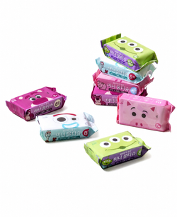 Влажные салфетки Disney Toy Story, 8 листов x 8 шт.