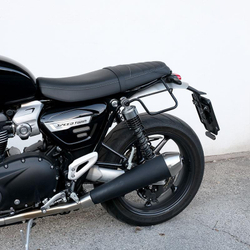 Unitgarage Боковая сумка из кожи + левый держатель Triumph Speed Twin 1200 (2019 + )