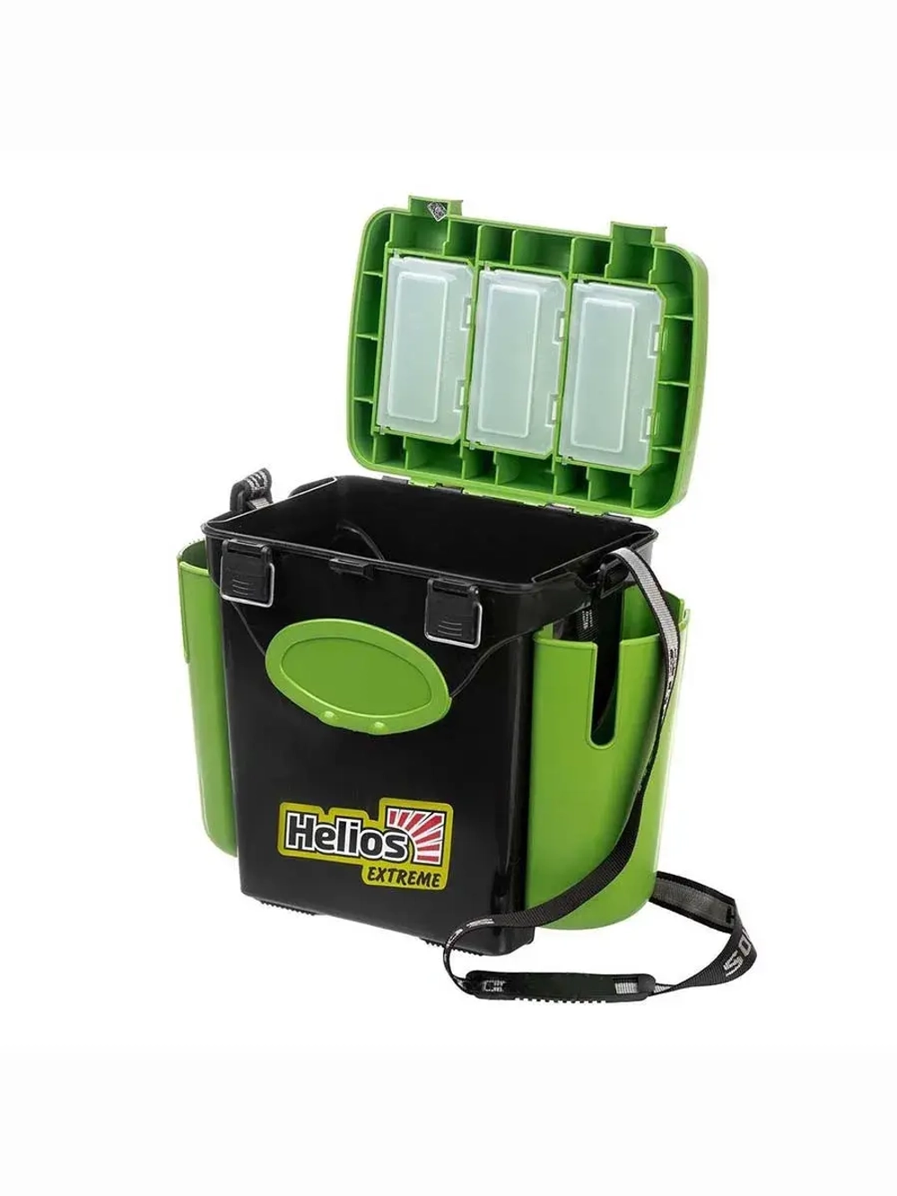 Ящик для зимней рыбалки Helios FishBox (10л) оранжевый