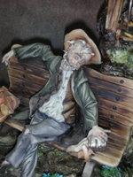 Статуэтка. Фарфор. Лавка скитаний и мечтаний. Capodimonte. Италия