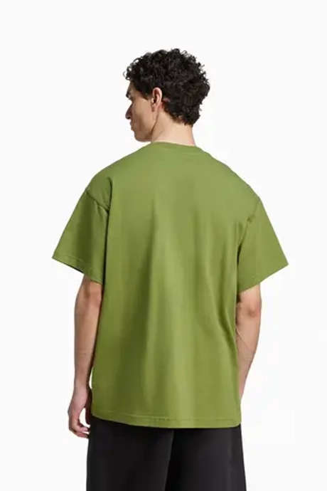 Футболка adidas Trefoil Essentials Oversized - зеленый