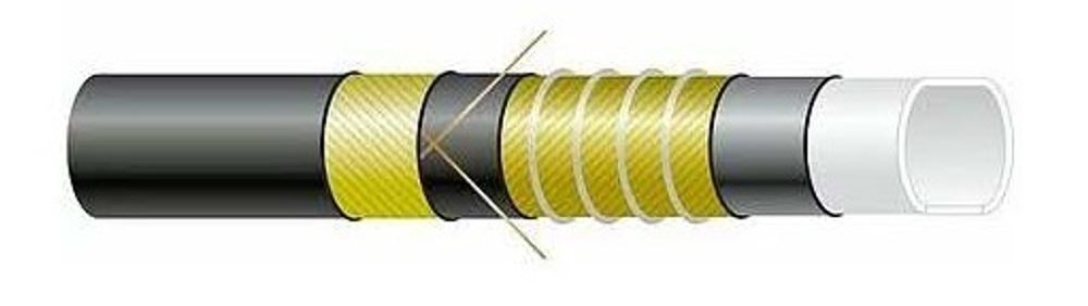 Рукав для кислот и  химвеществ DN 038 P=16 серия FLEXICHEM XLPE (S&D, для тяжёлых условий)