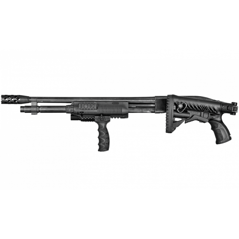 Телескопический складной приклад AGRF 870 FK на Remington 870, песок, FAB Defense