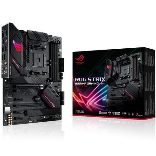Материнская плата ASUS ROG STRIX B550-F GAMING WIFI II (AM4/AMD B550/4xDDR4/2xPCI-Ex16/M.2/SB/BT/Wi-Fi/GLAN/DP/HDMI/ATX)