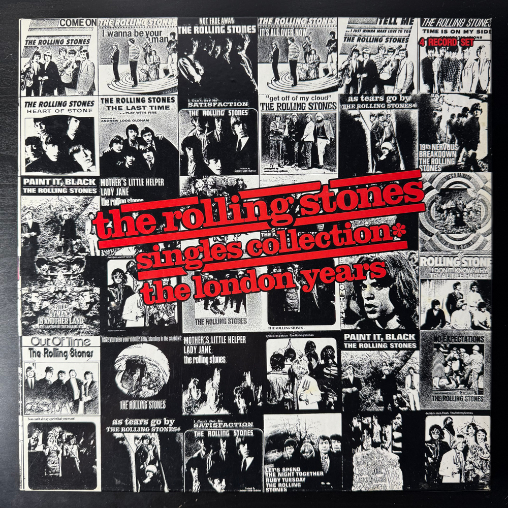 The Rolling Stones ‎– Singles Collection - The London Years 4LP (Голландия 1989г.)