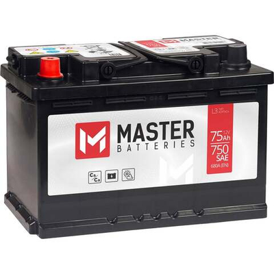MASTER BATTERIES 75Ah L+
