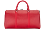 Jordan Artificial Leather Gym Bag, Handbag, Crossbody Bag, Luggage Bag, Travel Bag Regular Unisex Red