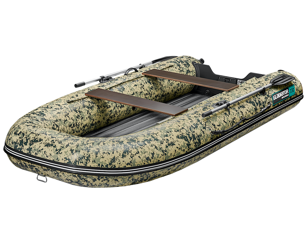 Лодка ПВХ Gladiator Air Sport E330S НДНД Camo -