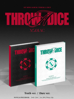 Альбом XODIAC - THROW A DICE 1st Mini Album 2 Version SET