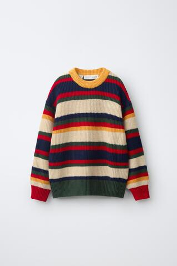 ZARA - FRUIT OF THE LOOM™ ДЖЕМПЕР В ПОЛОСКУ, РАЗНОЦВЕТНЫЙ