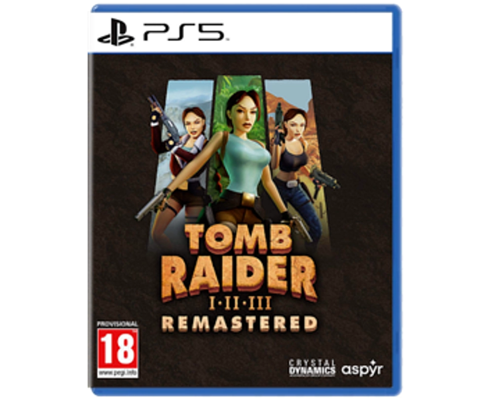 Tomb Raider I-II-III (1,2,3) Remastered (PS5) Б/У