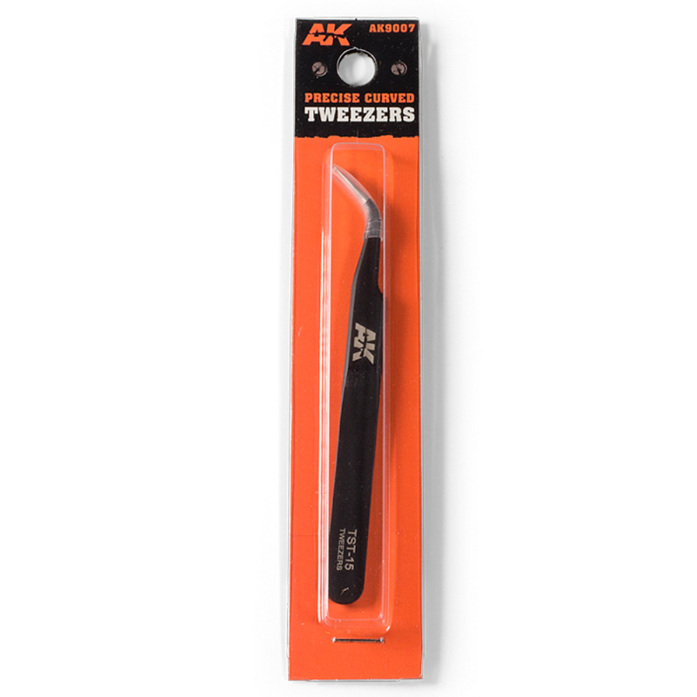 Изогнутый пинцет для моделирования AK Interactive Curved Tweezers