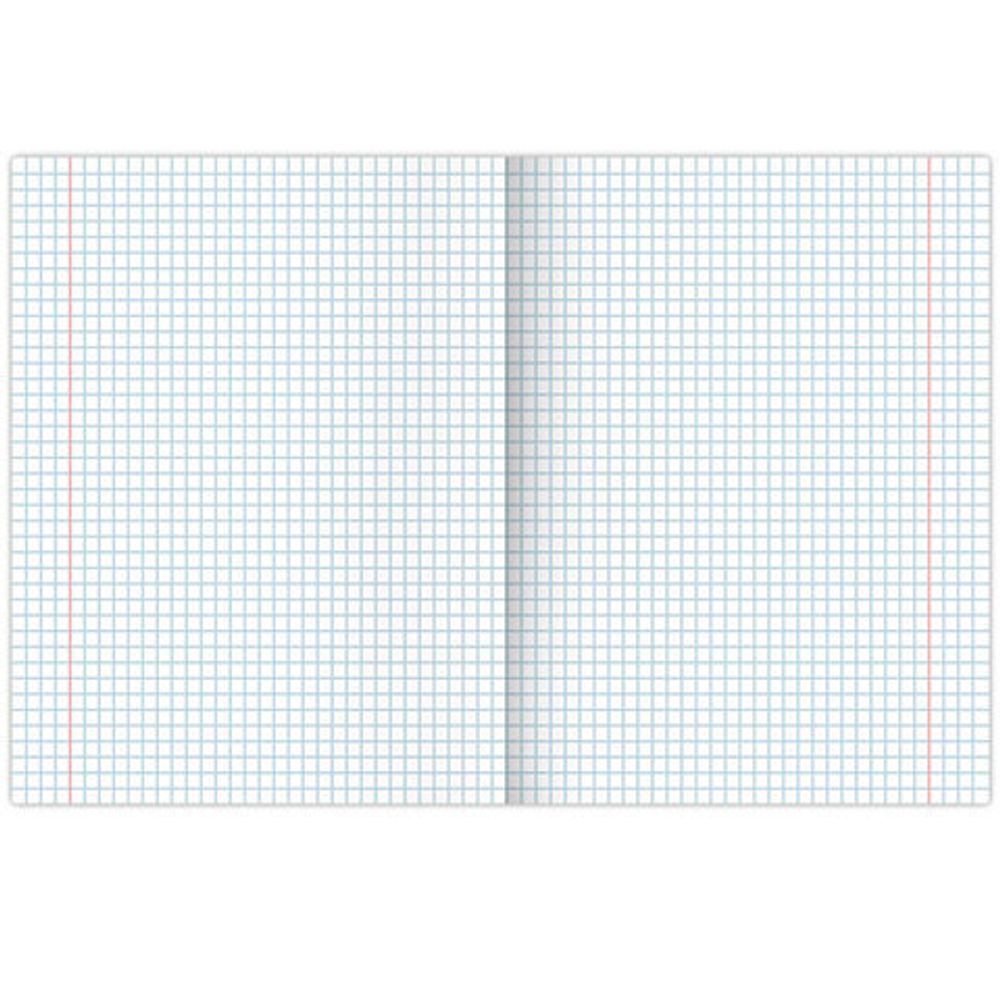 Тетрадь А5, 96 л., BRAUBERG, скоба, клетка, глянцевая ламинация, "Color Stripes", 404430, 5шт