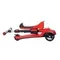 Самокат-беговел 3 в 1 Scooter Micar Transformer складной со светящимися колесами, сиденьем и родительской ручкой черно-красный