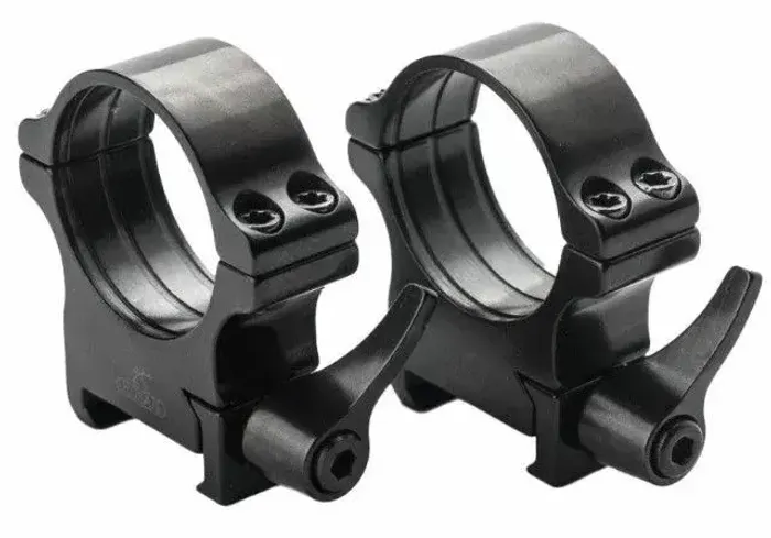 Кольца Rusan быстросъемные Picatinny на 34мм H9 рычажные (050P-34-9-R)