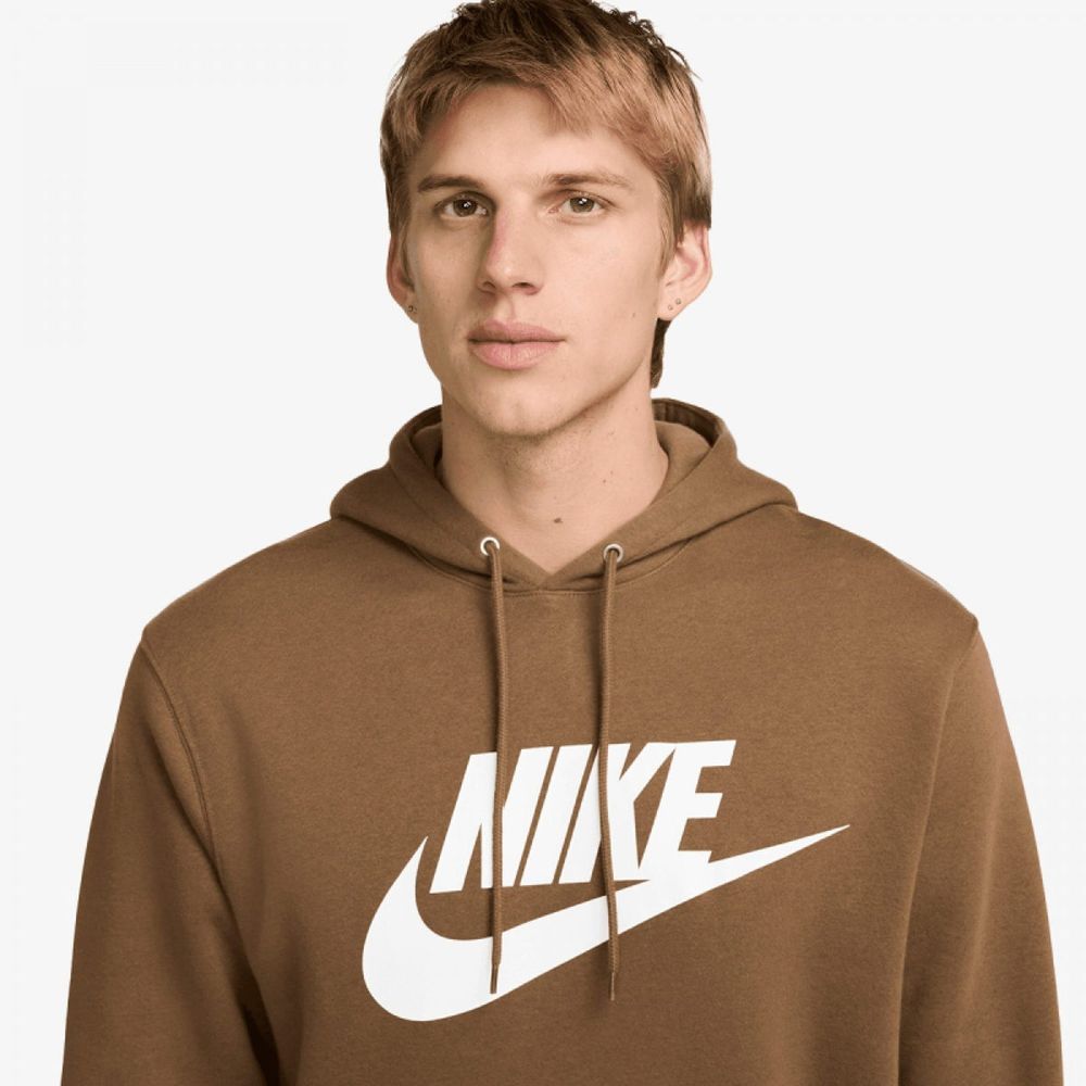 Толстовка мужская NIKE M NK CLUB BB PO GFX HOODIE