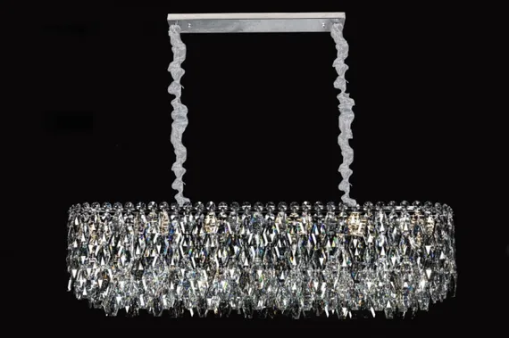 Подвесная люстра Sovrana FL1191-21PO Fluorite