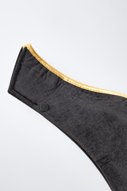 ZARA ШАПКА ПИРАТСКИЙ КОСТЮМ, ЧЕРНЫЙ