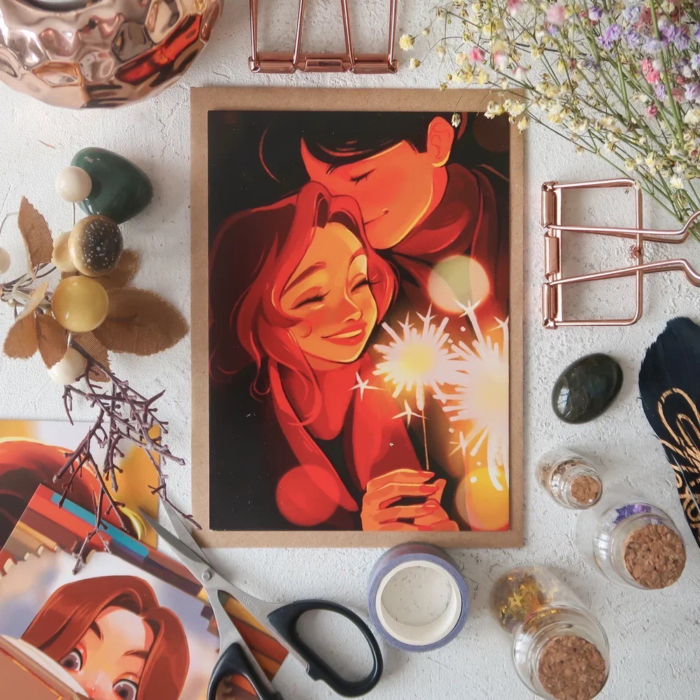 CARD LOVE EACH OTHER