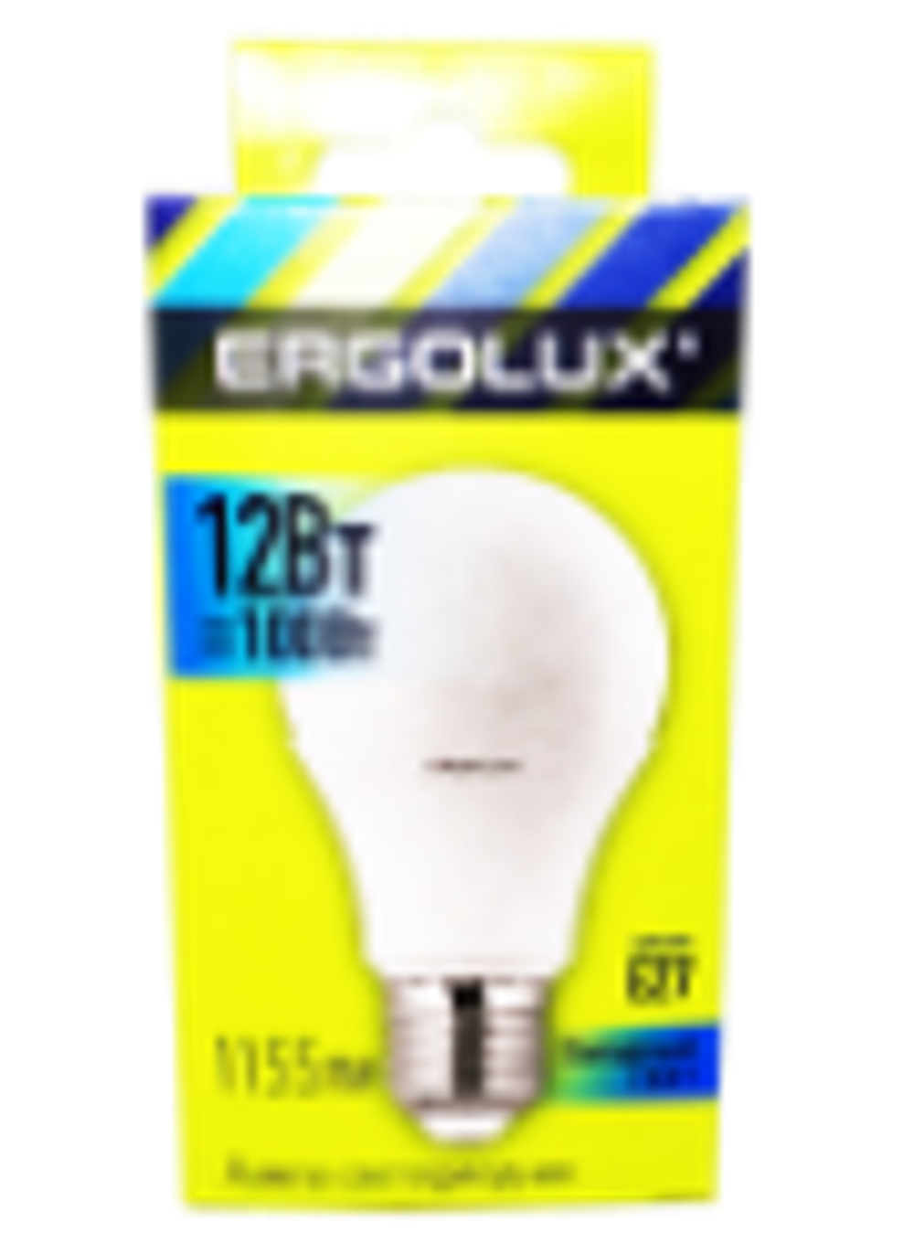 Лампа св/д Ergolux А60 Е27 12W 4500K