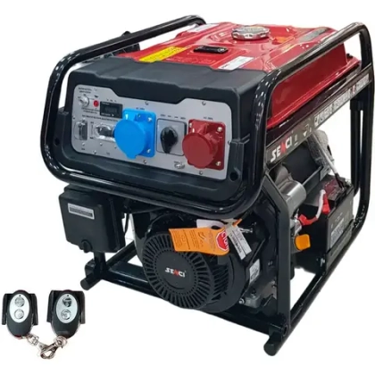 Бензиновый трёхфазный генератор Senci SC9000-TE-II