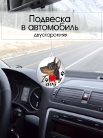 Подвеска в машину - Карликовый пинчер