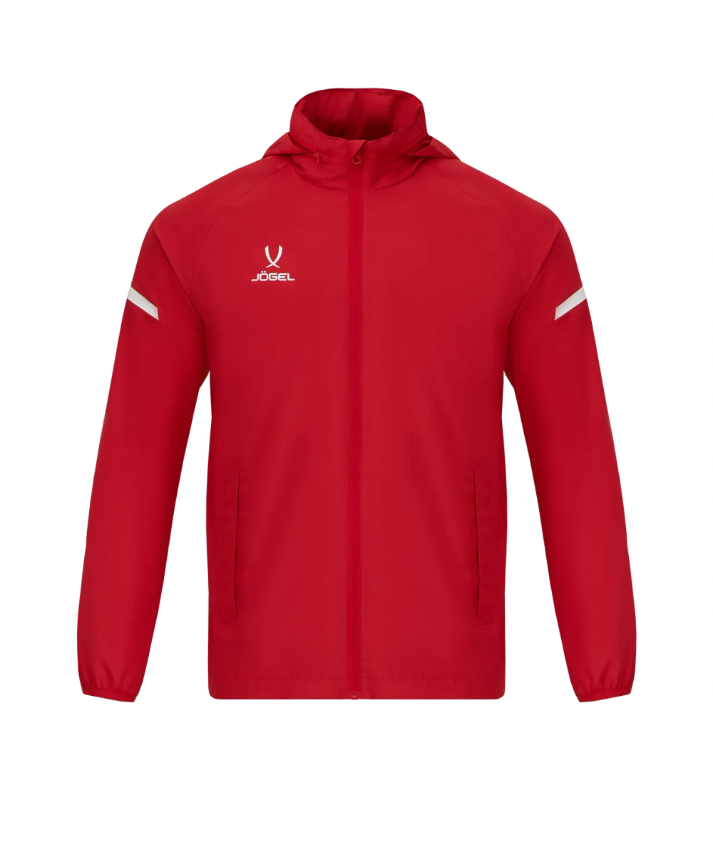 Куртка ветрозащитная JOGEL CAMP 2 Rain Jacket, красный, детский