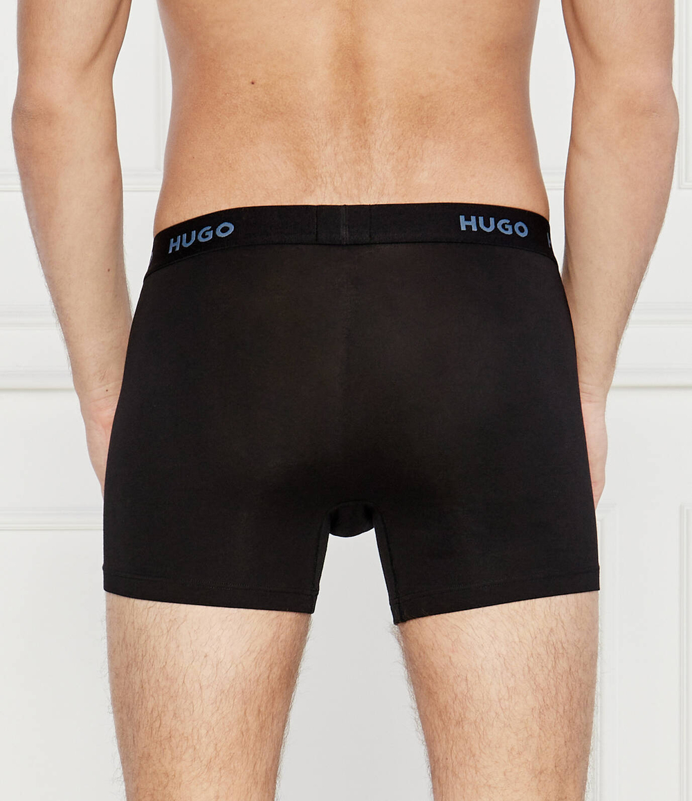 Трусики-боксеры 3шт. Hugo Bodywear - черный(50517886)